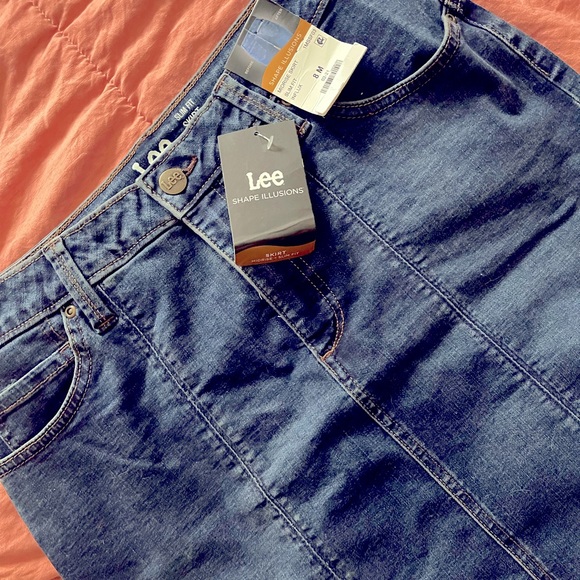 LEE VINTAGE JEAN SKIRT - Picture 2 of 2